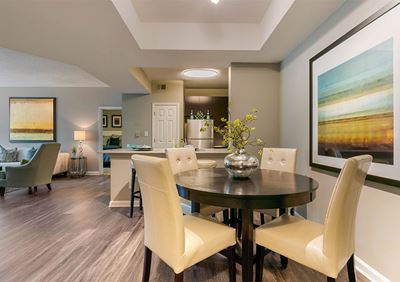 Fitted Kitchen With Dining at Hudson Ridge, Georgia, 30339